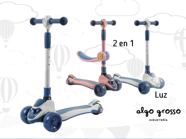 MONOPATIN 720 - PATA PATA 2 EN 1 CON LUZ art.20366/34491