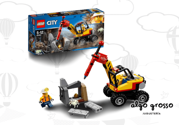LEGO CITY DIVISOR DE PODER MINERO 127 PIEZAS art.60185