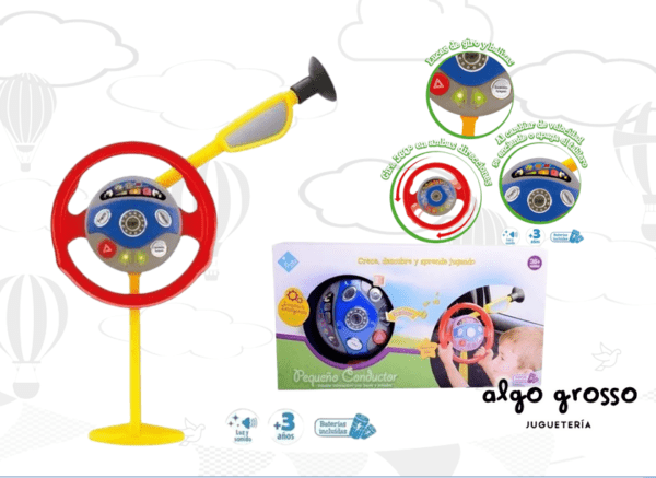 PEQUEÑO CONDUCTOR VOLANTE INTERACTIVO art.6662
