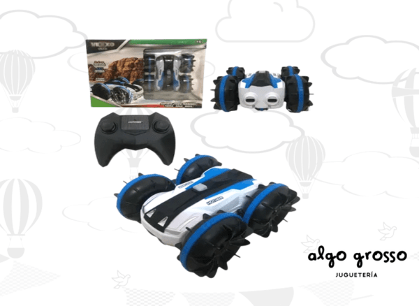 AUTO TURBO ANIFIBIO RADIO CONTROL VEXXO - RECARGABLE USB art.IK0175/176/177