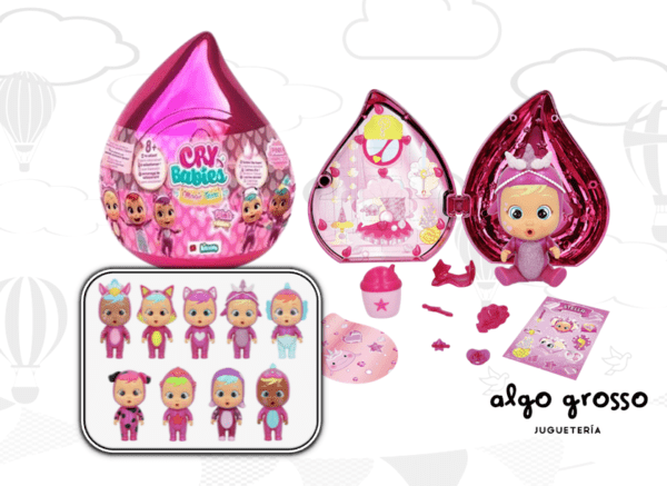 CRY BABIES MAGIC TEARS SERIE PINK LAGRIMAS MAGICAS art.97994