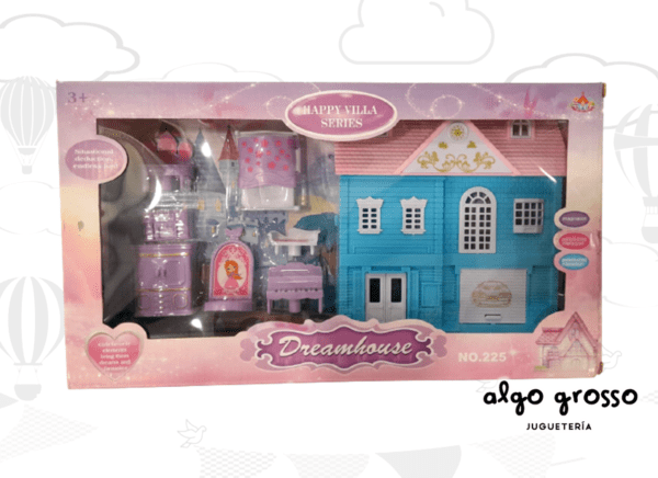 MINI CASA CON MUEBLES art.BL6718