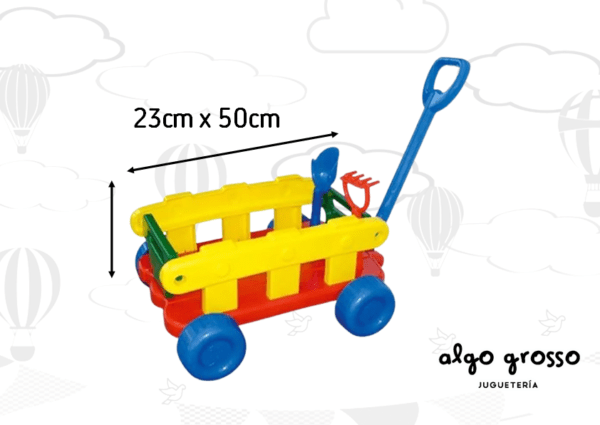 CARRITO WAGON - CARGO DE PLAYA SAN REMO art.91986