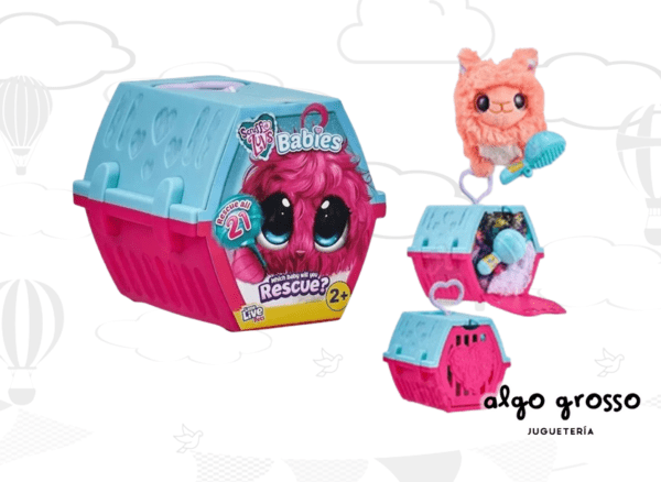 SCRUFF SURPRISE BABIES VALIJA CHICA art.30308/30309