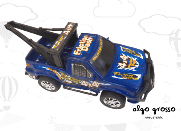 CAMIONETA GRUA FRICCION BURBUJA 40CM art.5189