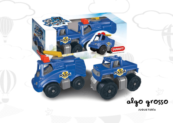 DURAVIT SET POLICIA 2 MINI VEHICULO art.368