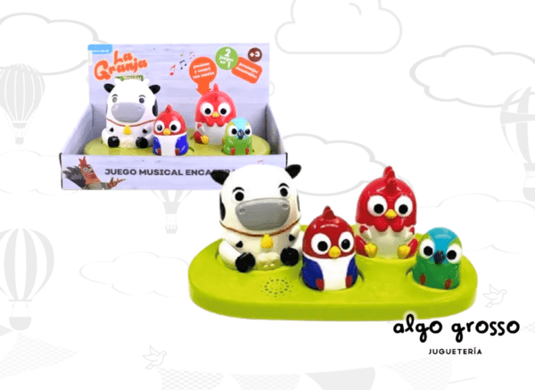 LA GRANJA DE ZENON JUEGO MUSICAL ENCASTRABLE 20CM art.LS012