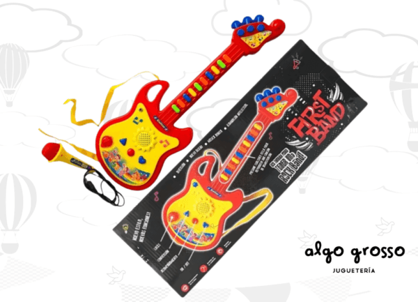 GUITARRA CON MICROFONO FIRST BAND art.FD35719