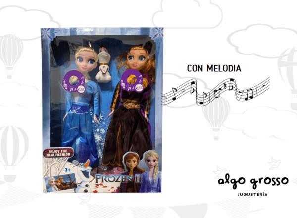 FROZEN MUÑECAS CON SONIDO + OLAF "ALTERNATIVO" art.F259
