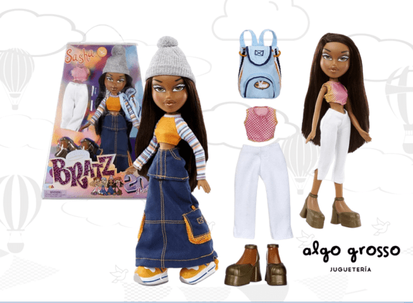 BRATZ MUÑECA SASHA DE 28CM + ACCESORIOS art.573449