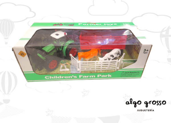 SET GRANJA TRACTOR Y ANIMALES art.2014-32/5842
