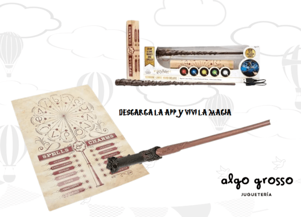 HARRY POTTER VARITA LUMOS DELUXE LUZ Y APP 35CM art.59099