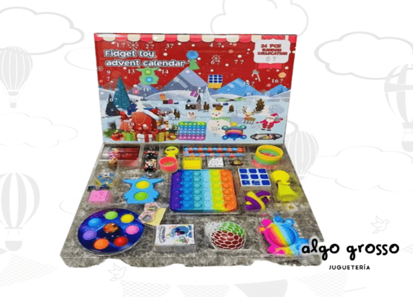 FIDGET TOY - CALENDARIO DE SORPRESAS art.618