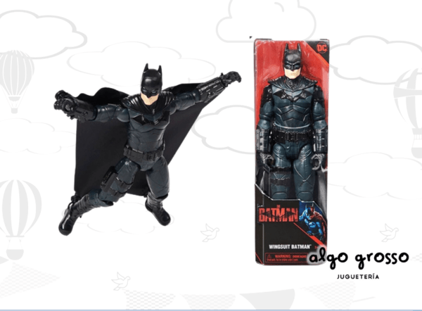 BATMAN WINGSUIT FIGURA DE 30CM ARTICULADA art.6061621