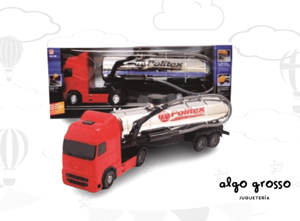 CAMION TANQUE DE AGUA CROMADO VOYAGER art.1357