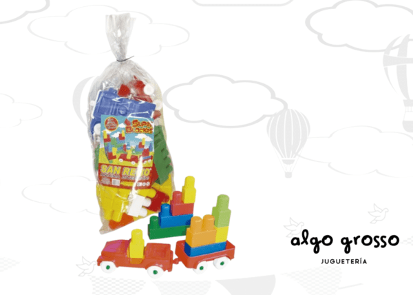 SUPER BLOCKES SAN REMO X28 PIEZAS BOLSA art.47721