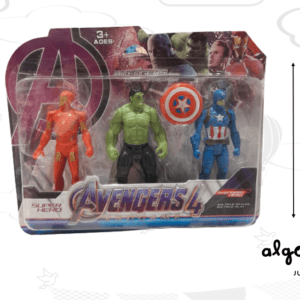 AVENGERS FIG X3 10CM BLISTER "ALTERNATIVO" art.1820-3