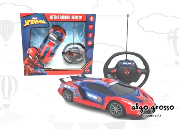 SPIDERMAN AUTO RADIO CONTROL "ABRE SUS PUERTAS" art.52928