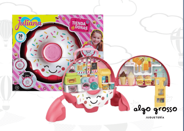 TIENDA DE DONAS JULIANA CON 39 PIEZAS art.SISJUL047