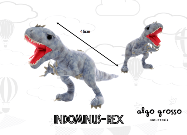 JURASSIC WORL INDOMINUS-REX PELUCHE art.JW019
