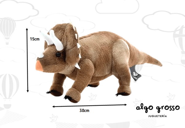 JURASSIC WORLD TRICERATOPS PELUCHE  38CM art.JW021