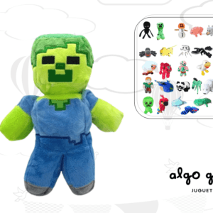 PELUCHE MINECRAFT Y DRAGON 22CM  "ALTERNATIVO"