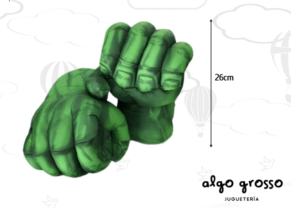 HULK PUÑO X1 26CM "ALTERNATIVO"
