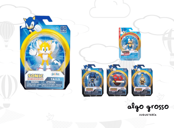 SONIC FIGURA COLECCIONABLE 6CM BLISTER art.40463