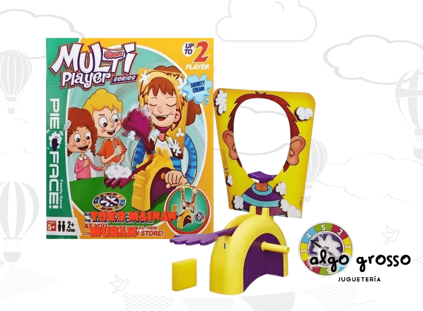 PASTELAZO PIE FACE MULTI GAMER PLAYER – Algo Grosso