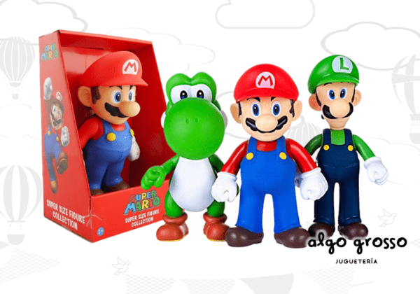 SUPER MARIO BROS PERSONAJES SURTIDOS 25CM "ALTERNATIVO"