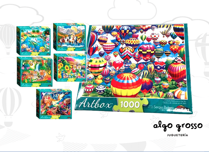 Comprar Puzzle Jumbo Art Market 1.000 peças - Jumbo-20022