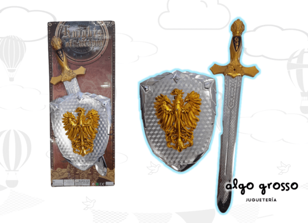 SET GUERRERO ESPADA + ESCUDO art.162547