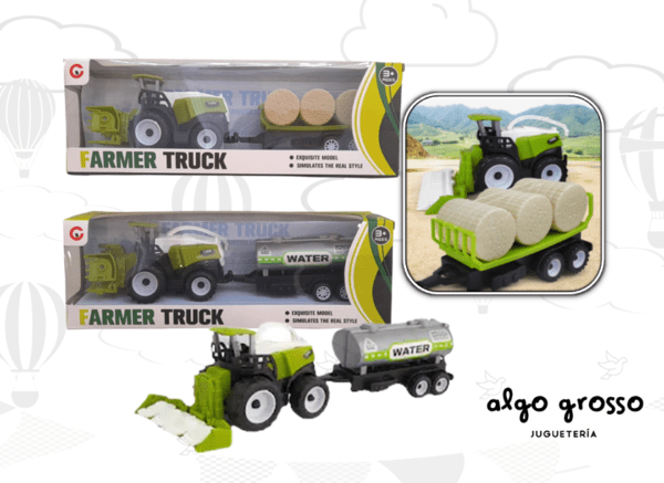 CAMIÓN AGRÍCOLA CON ACOPLE art.9018