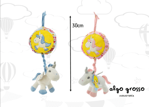 CUNERO MUSICAL UNICORNIO SOFT 30CM art.B6187