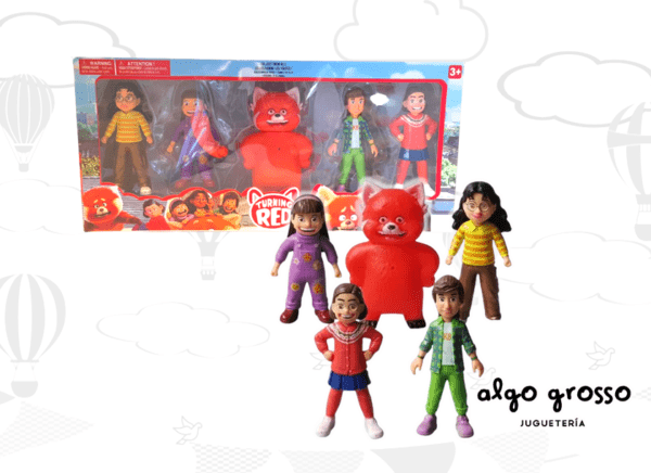 RED TURNING 5 FIGURAS DE 10CM "ALTERNATIVO"