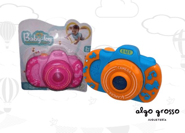 CAMARA DE FOTOS LUZ Y SONIDO BABY TOY BLISTER art.51181