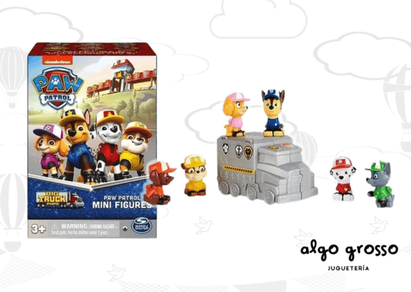 PAW PATROL FIGURA SORPRESA COLECCIONABLE BIG TRUCK art.17711