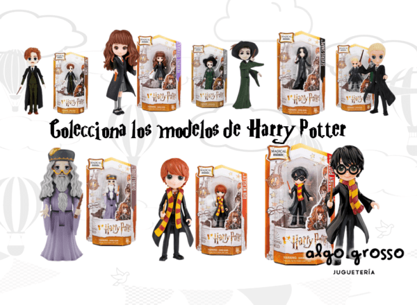HARRY POTTER FIGURA DE 8CM WIZARDING WORLD "SURTIDO" art.22008