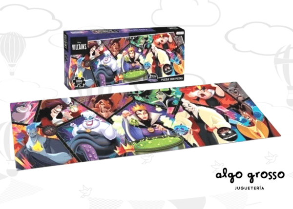 PUZZLE 1000 PIEZAS VILLANOS art.DMD00113