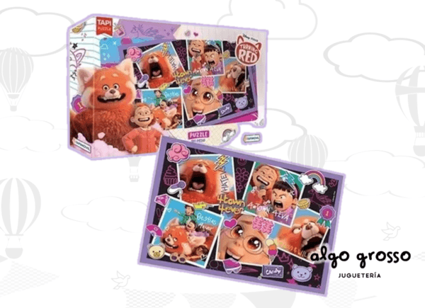 PUZZLE DE LA PELICULA "TURNING RED" 120 PIEZAS art.DTR01161