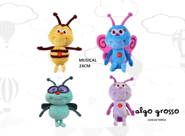 BICHIKIDS PELUCHE MUSICAL 23CM art.8009