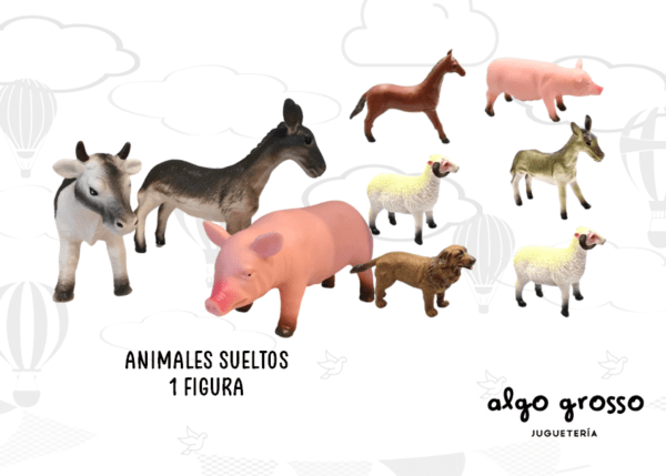 ANIMAL SUELTO DE GOMA 18CM art.D2502/6
