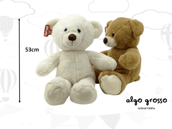 OSO 3 COLORES CON MOÑO 53CM art.1403