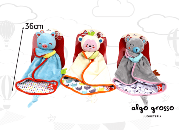 TRAPITO - MANTA DE APEGO ANIMALITO 36CM art.8708