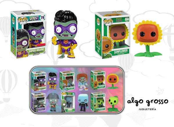 SURTIDO POP PLANTAS VS ZOMBIES "ALTERNATIVO"
