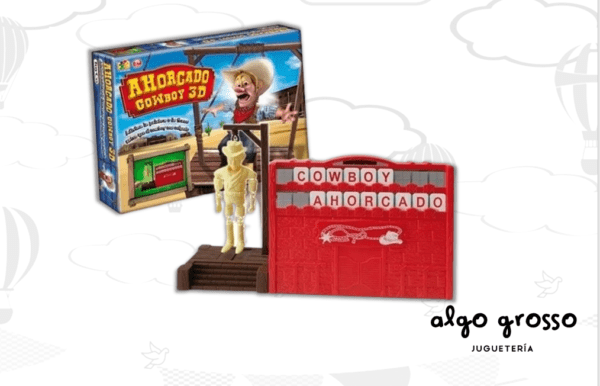AHORCADO COWBOY 3D art.3527
