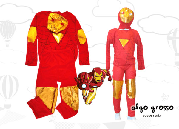 DISFRAZ IRONMAN TALLES SURTIDOS "ALTERNATIVO"