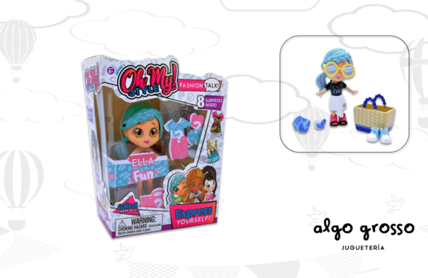 OH MY STYLE MUÑECA 8CM FASHION TALK ELLA art.IK0169