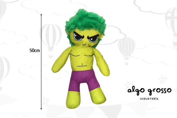 HULK SOFT/PELUCHE 50CM art.MV062