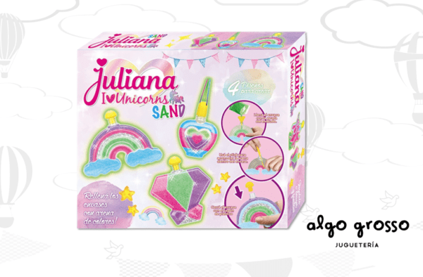JULIANA UNICORNS SAND ARENA DE UNICORNIOS CAJA art.SISJUL039